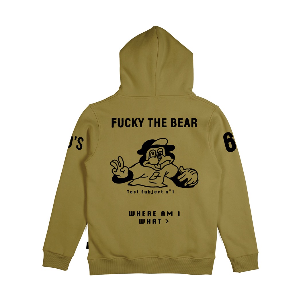 The Dudes Test Subject #1 Hoody - olive oil XXXL