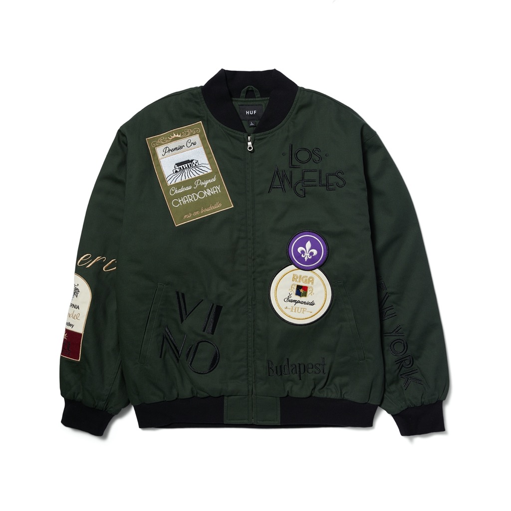 HUF Stratford Tour Jacke - sycamore XXL