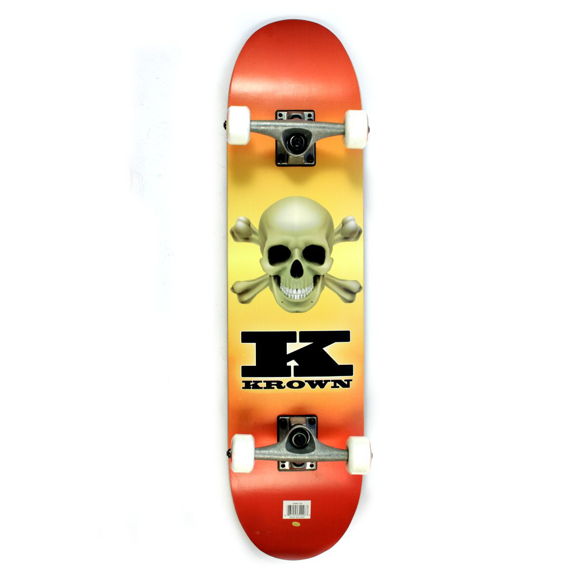 Krown Complete Skateboard Rookie Skull Fade 7.5