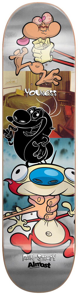 Almost Skateboard Deck Amrani Ren&Stimpy Room Mate R7