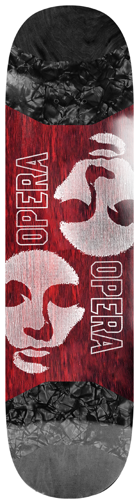 Opera Skateboard Deck Symmetrical Pop Slick 8,25