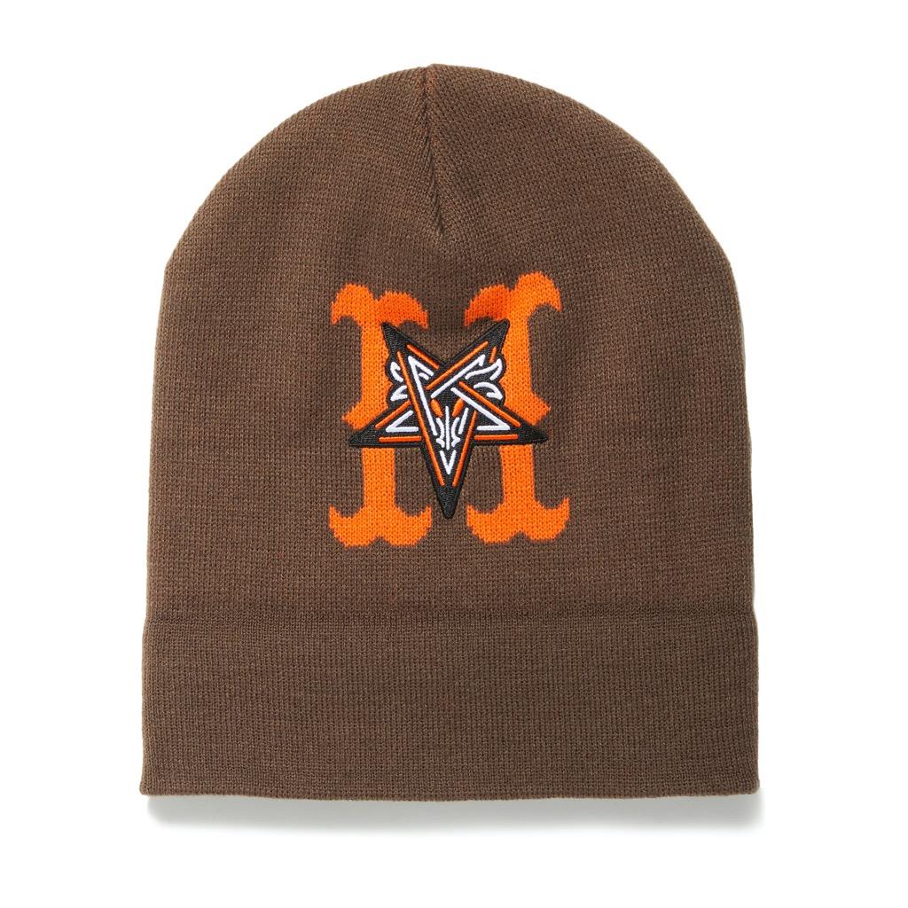 HUF X Thrasher Field Crew Beanie - chocolate