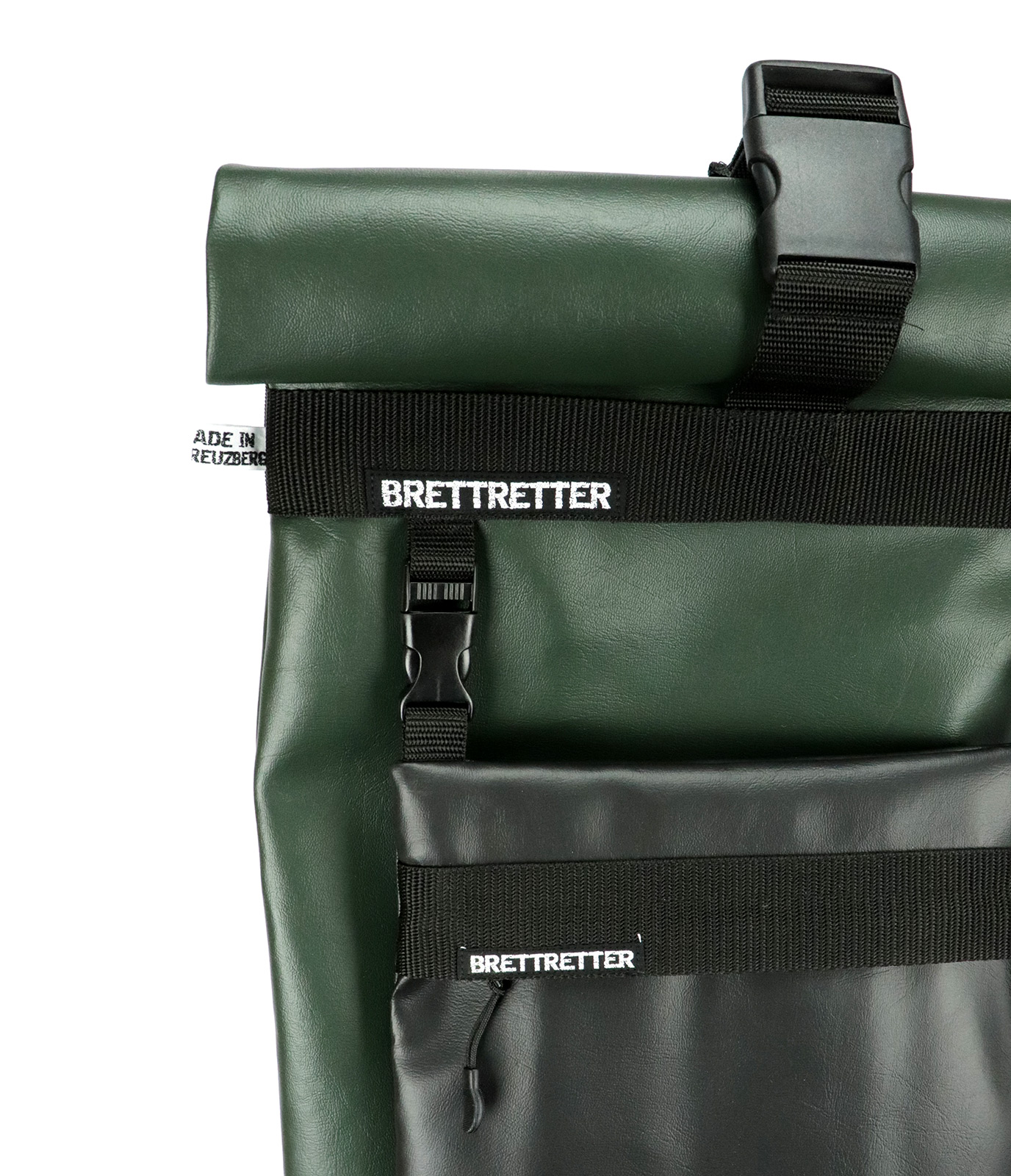 Brettretter Skateboard Crossbag 2.0 olive / schwarz