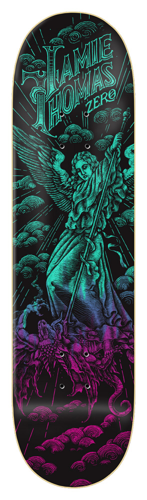 Zero Skateboard Deck Thomas Archangel 8,25