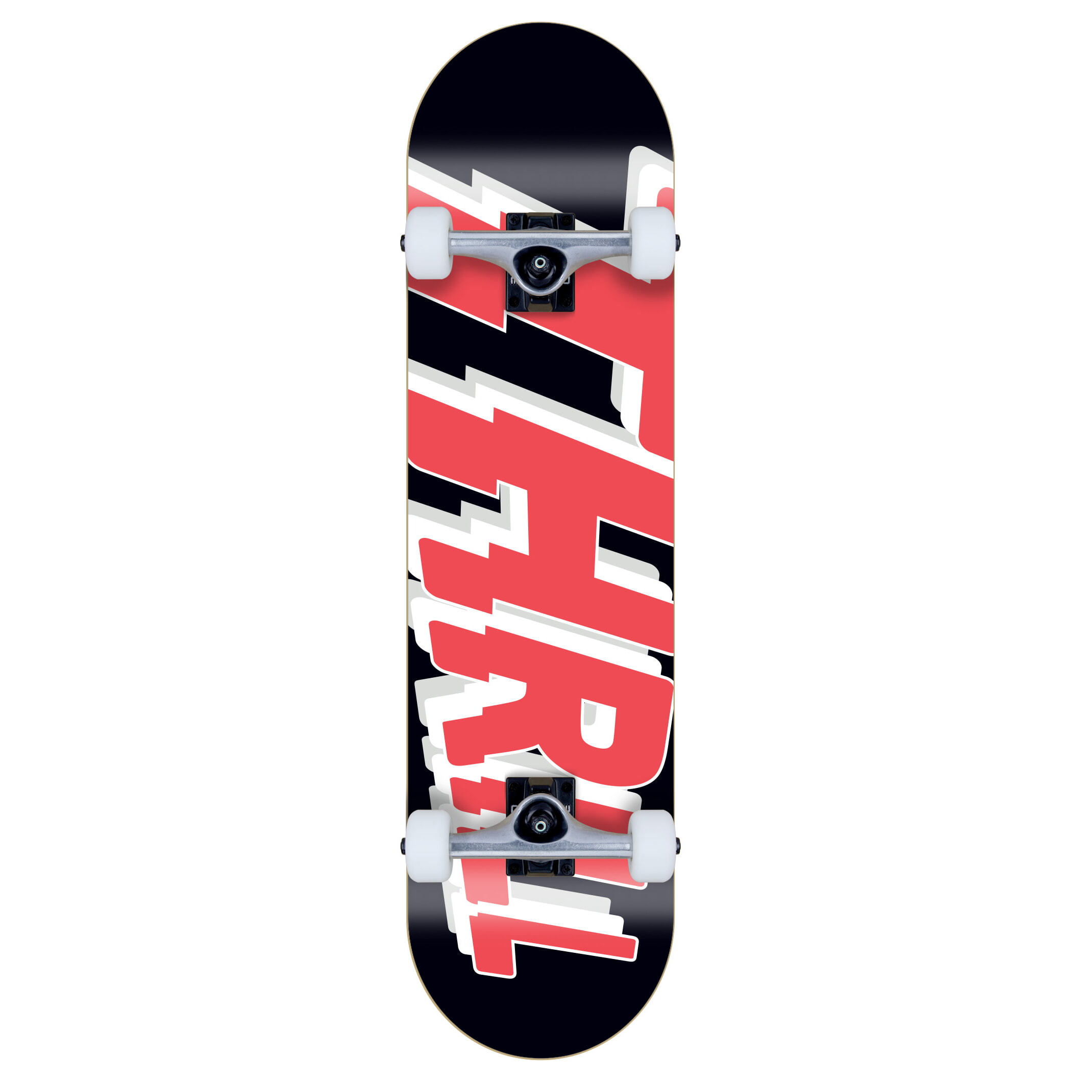 Thrill complete Skateboard Logo Black