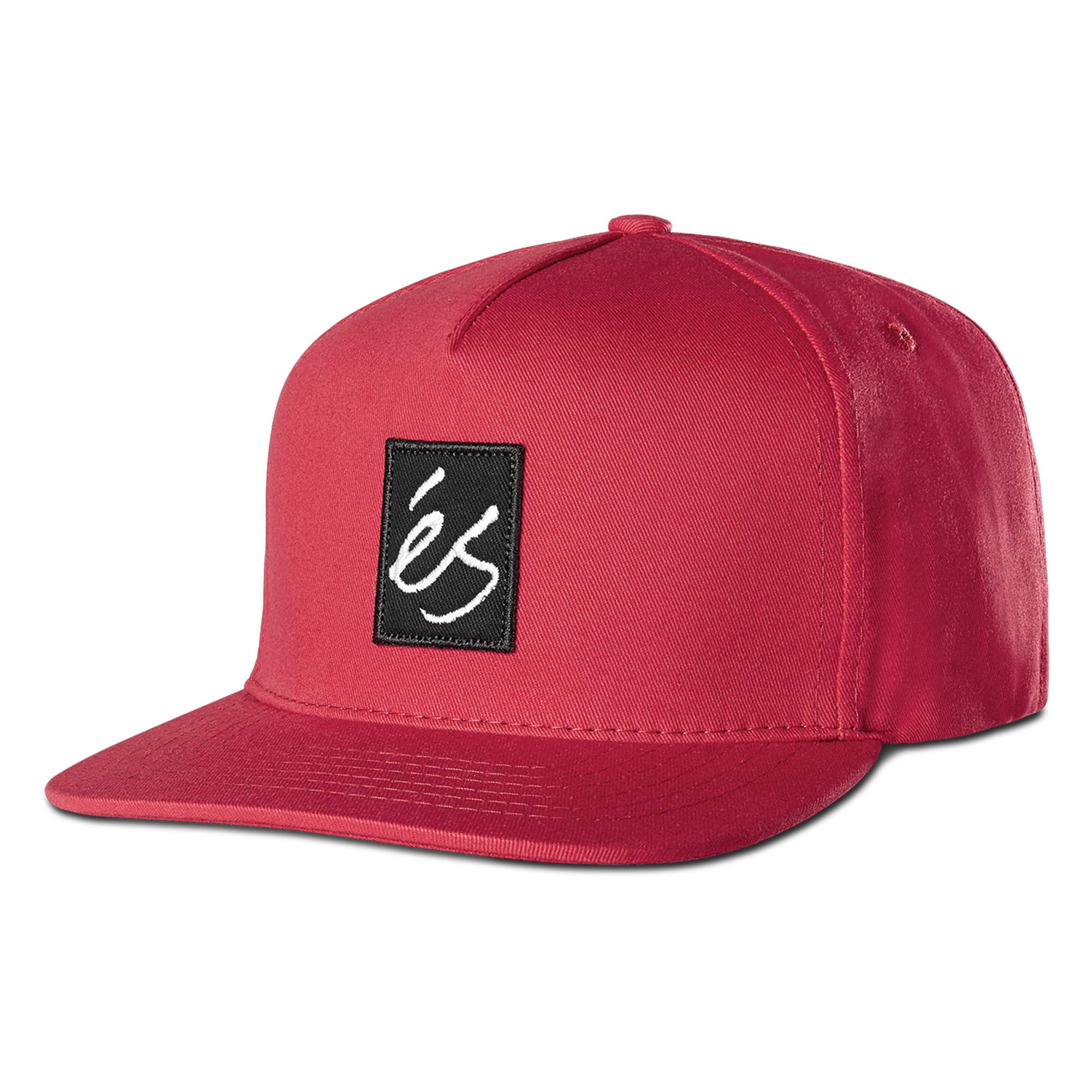 eS SKB Cap PATCH SNAPBACK, red