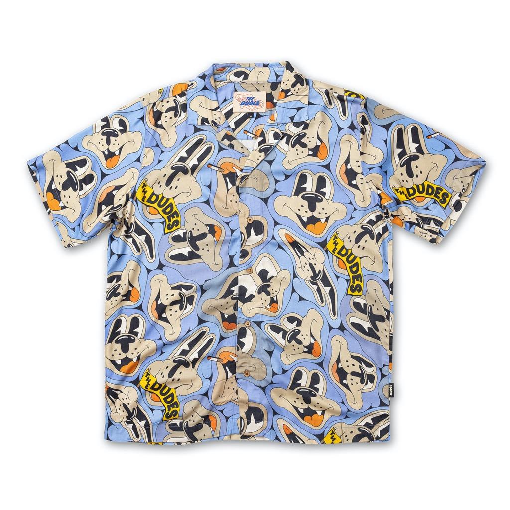 The Dudes Bearish Blue Hawaiian Shirt - Multicolor XXXL