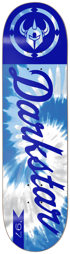 Darkstar Skateboard Deck Team Contra 8,00 RHM Blue/Silver