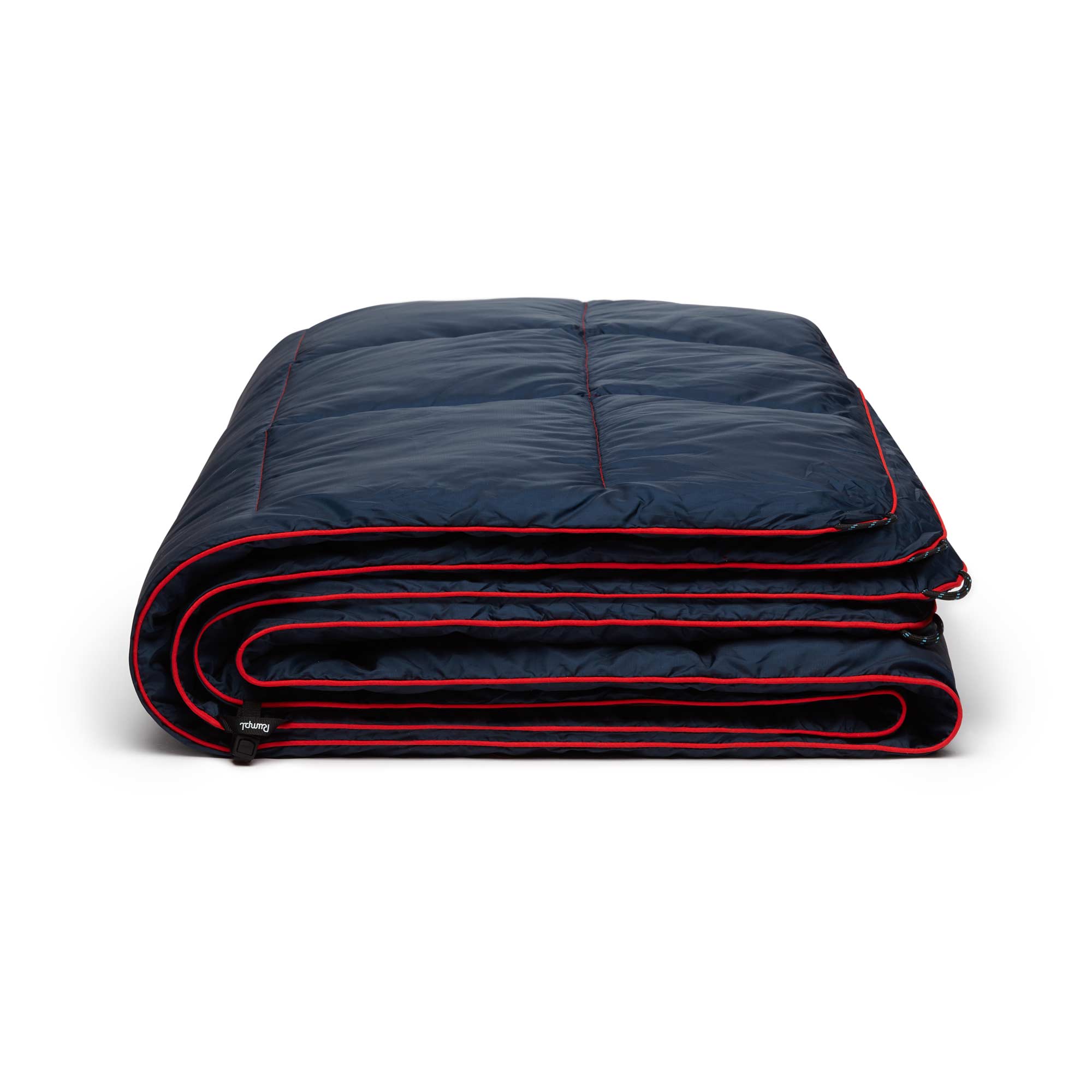 RUMPL Blanket NANOLOFT SOLID / TRAVEL, deepwater