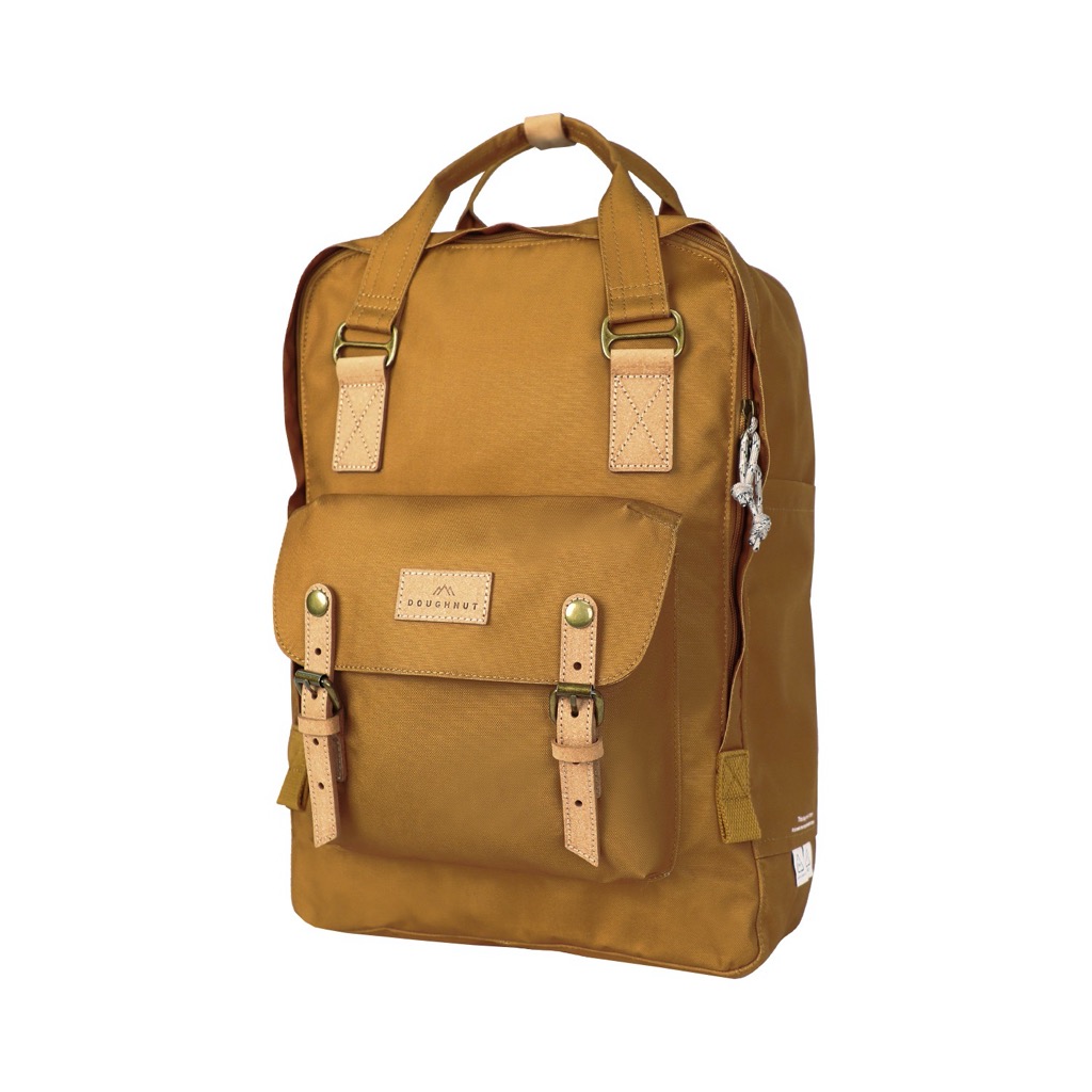 Doughnut Macaroon Large Reborn Rucksack - camel