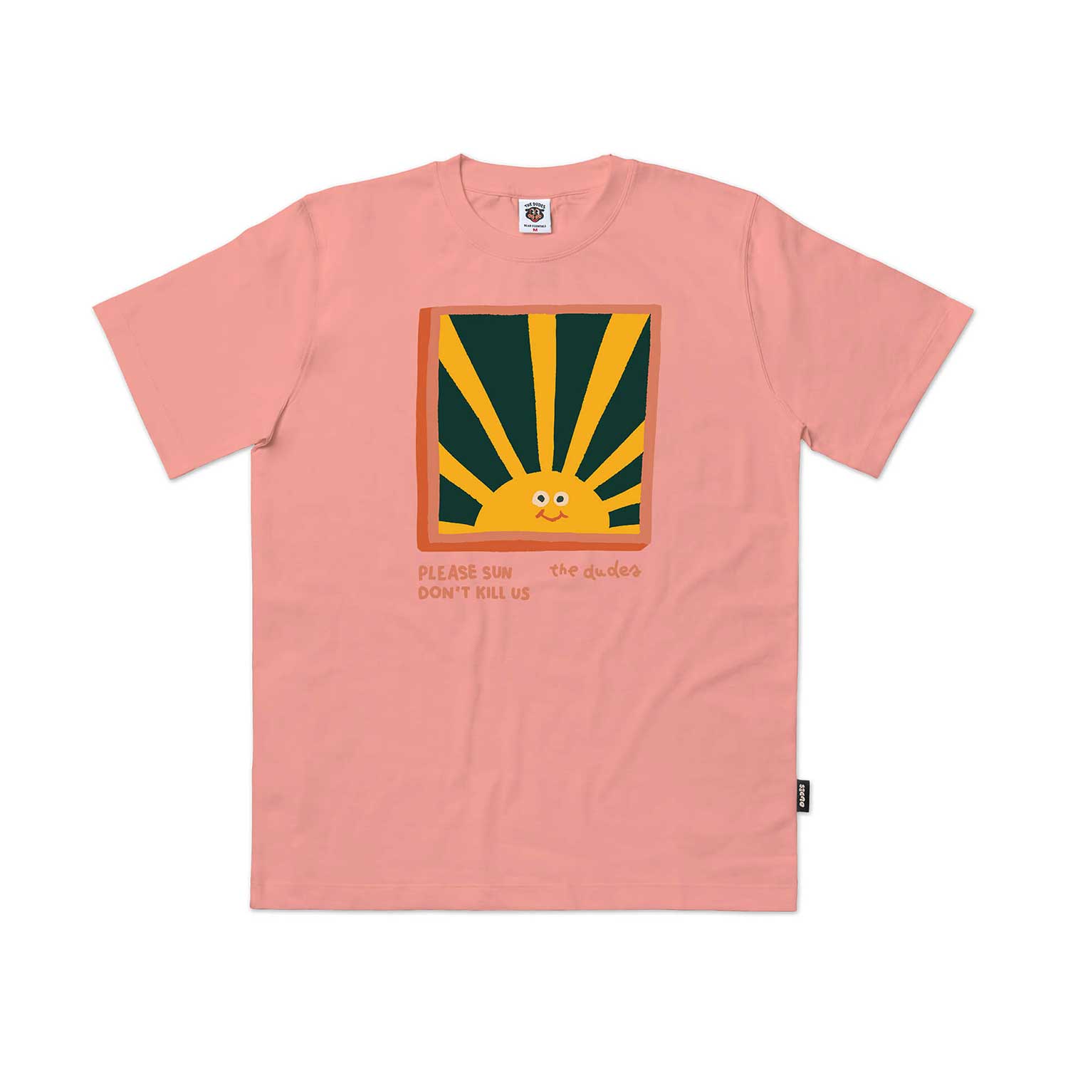 The Dudes Burning Dude Classic T-Shirt - canyon pink