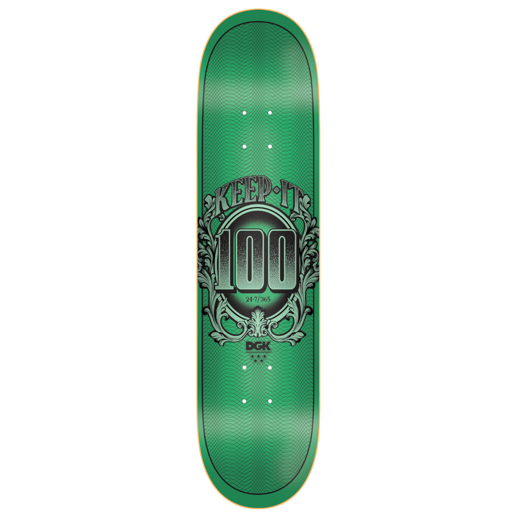 DGK Keep It 100 Deck - 8.06