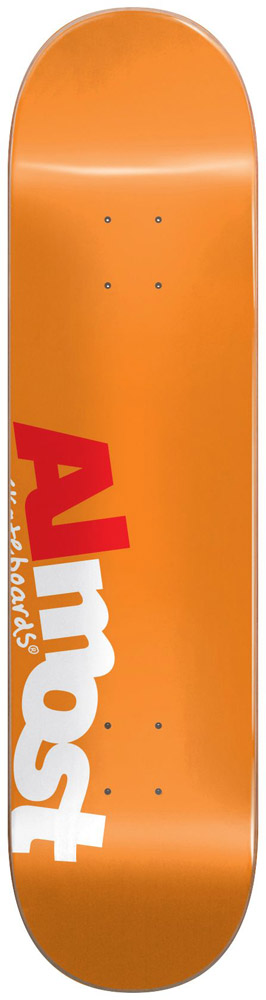 Almost Skateboard Deck Team Most 8,00 HYB Orange