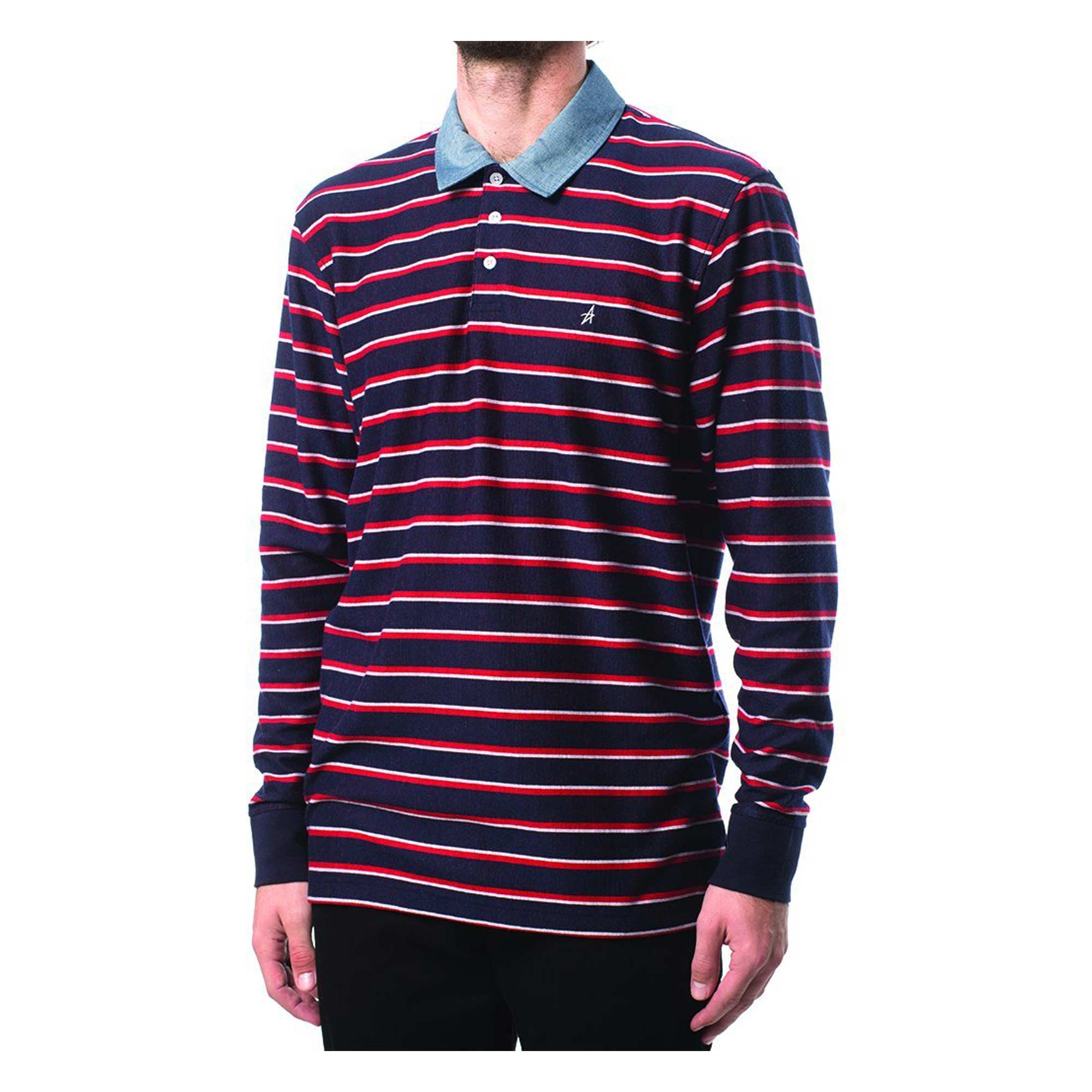 ALTAMONT Polo MULE L/S navy