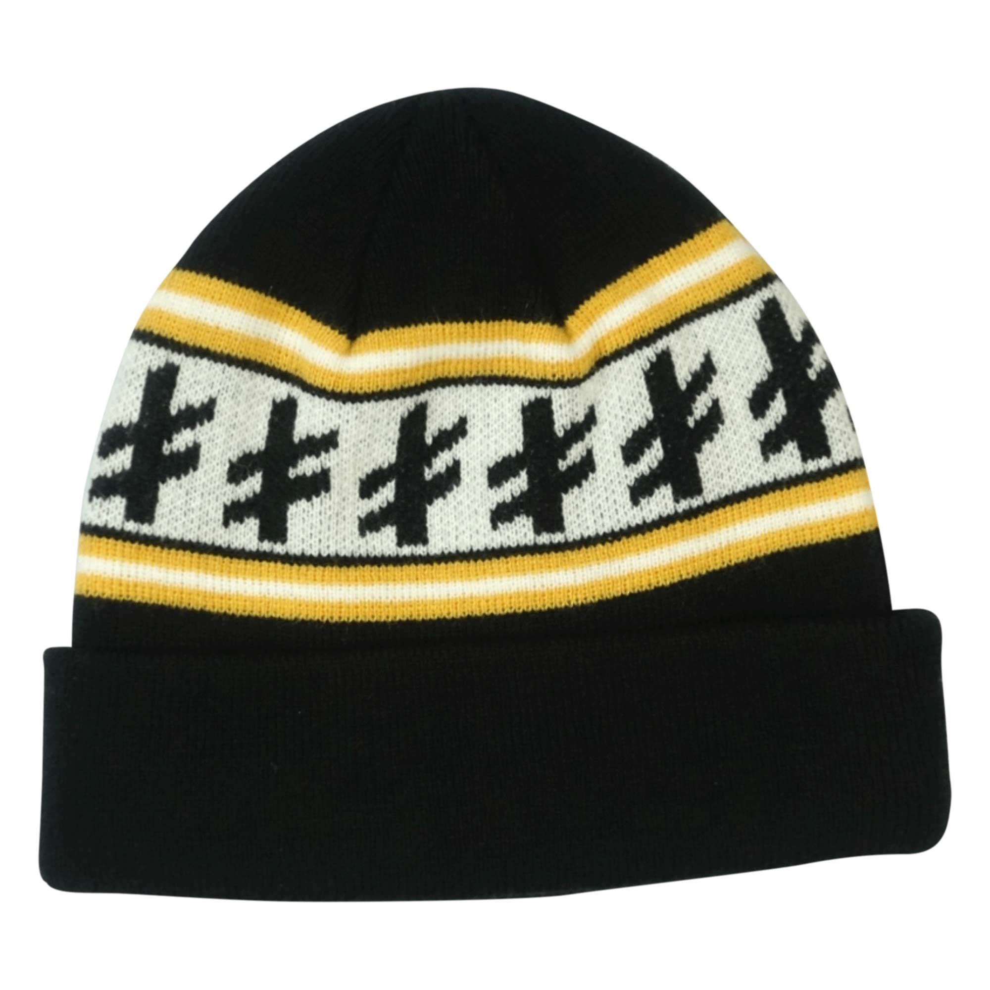 DEATHWISH Beanie GANG LOGO, black/yellow