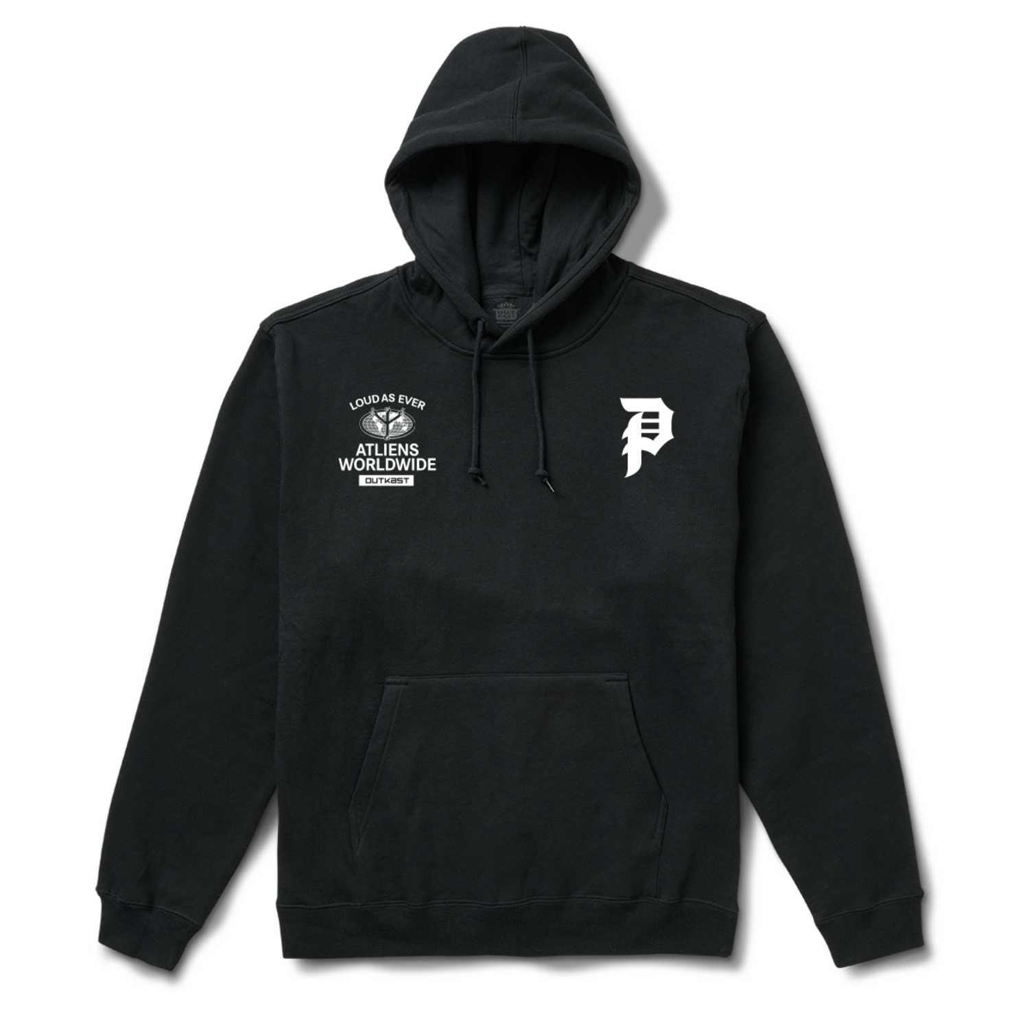 Primitive Glow Hoodie - black