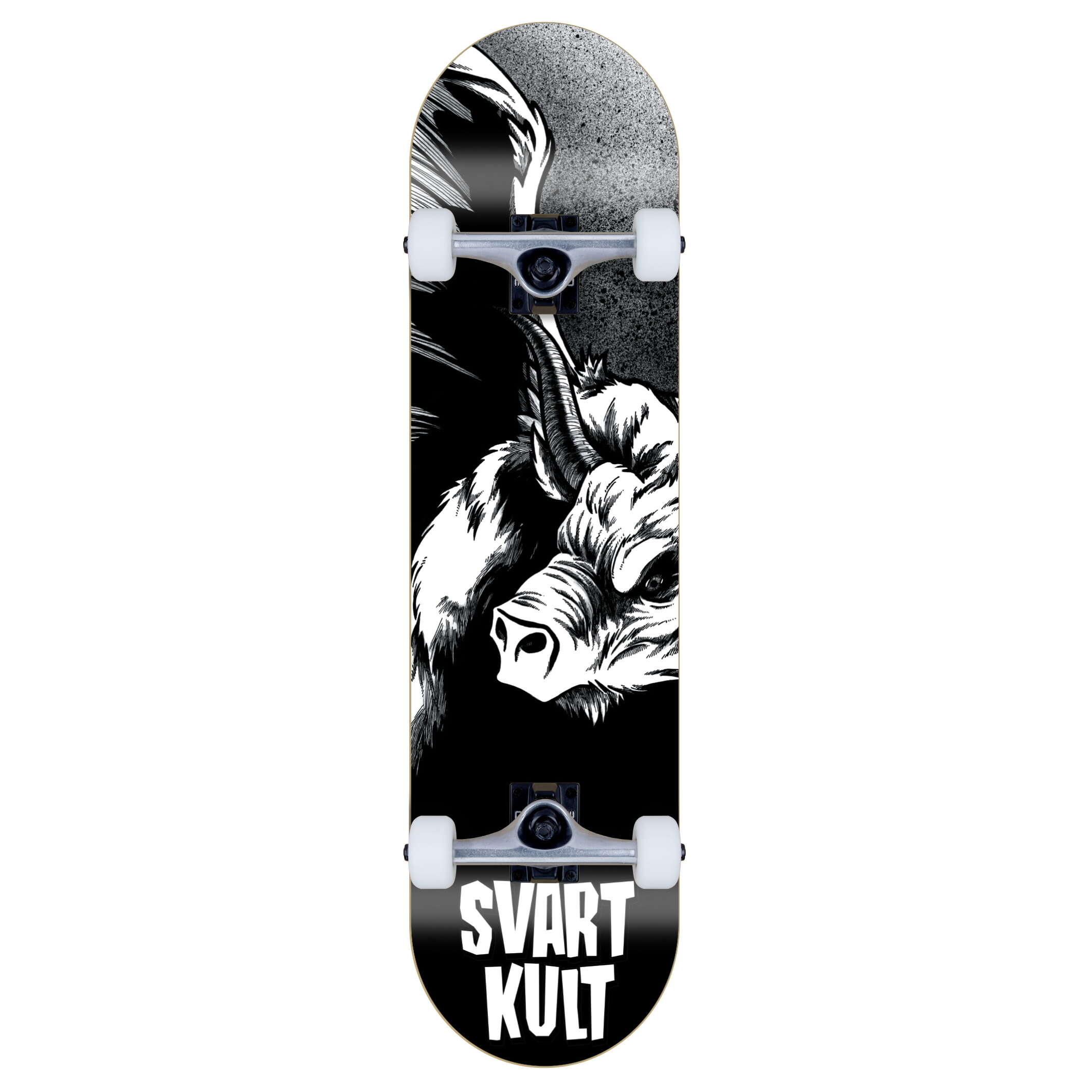 Svart Kult komplett Skateboard Animus