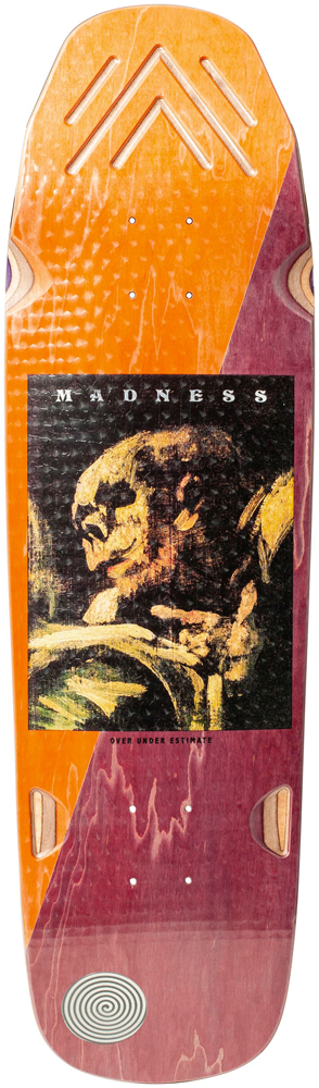 Madness Skateboard Deck Wrath 9,00 R7 Orange