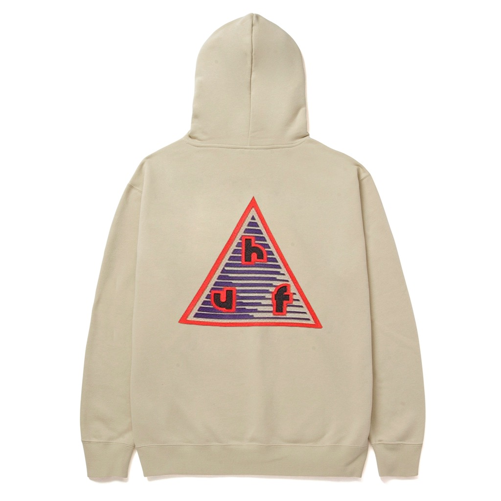 HUF High Adventure Hoodie - sand S