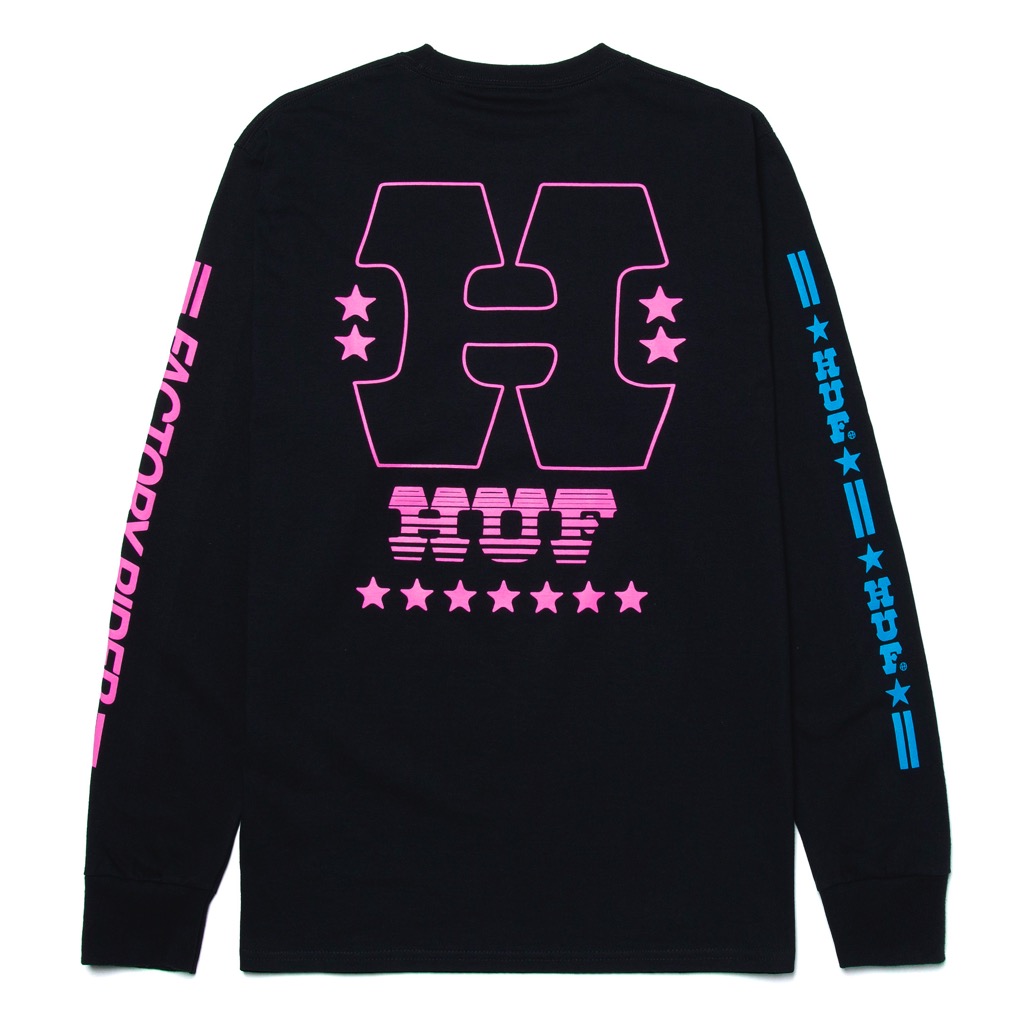 HUF Factory Rider Longsleeve - black S