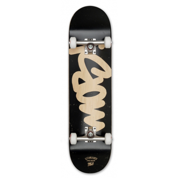 MOB Skateboards Planche complète Tag Logo noir - 8.0