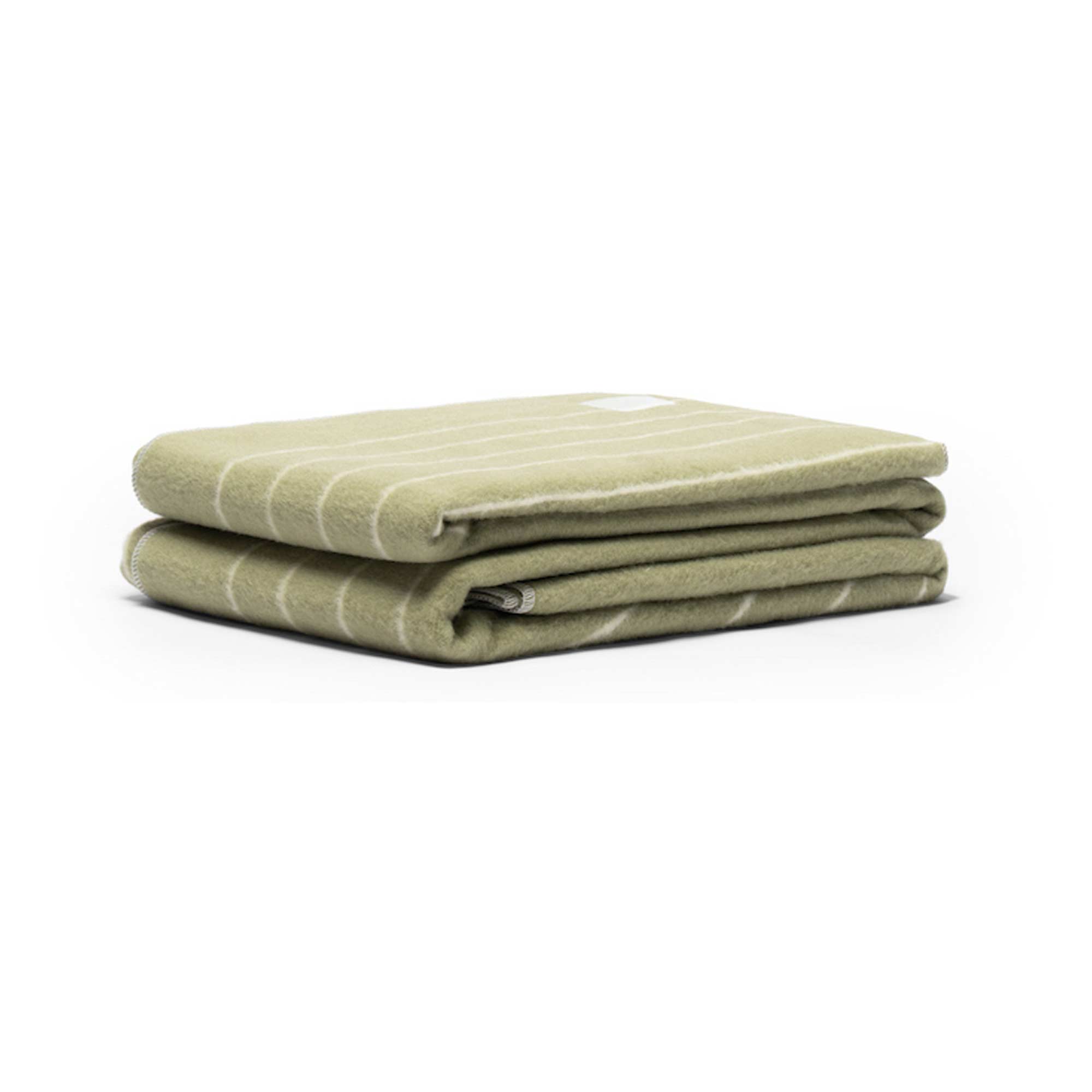 RUMPL Blanket JACQUARD MERINO SOFTWOOL / THROW, sage - arches