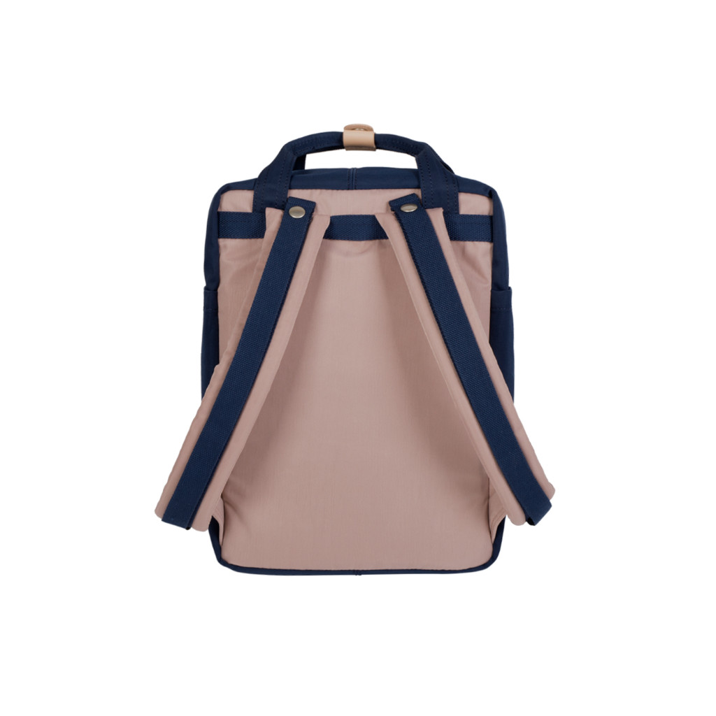 Doughnut Macaroon Rucksack - light pink navy