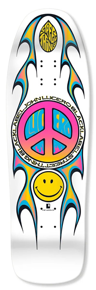 Deck Black-Label Lucero Street Thing 9,88 Full WHT