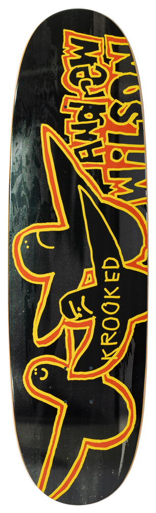 Krooked Skateboard Deck Wilson Wegg