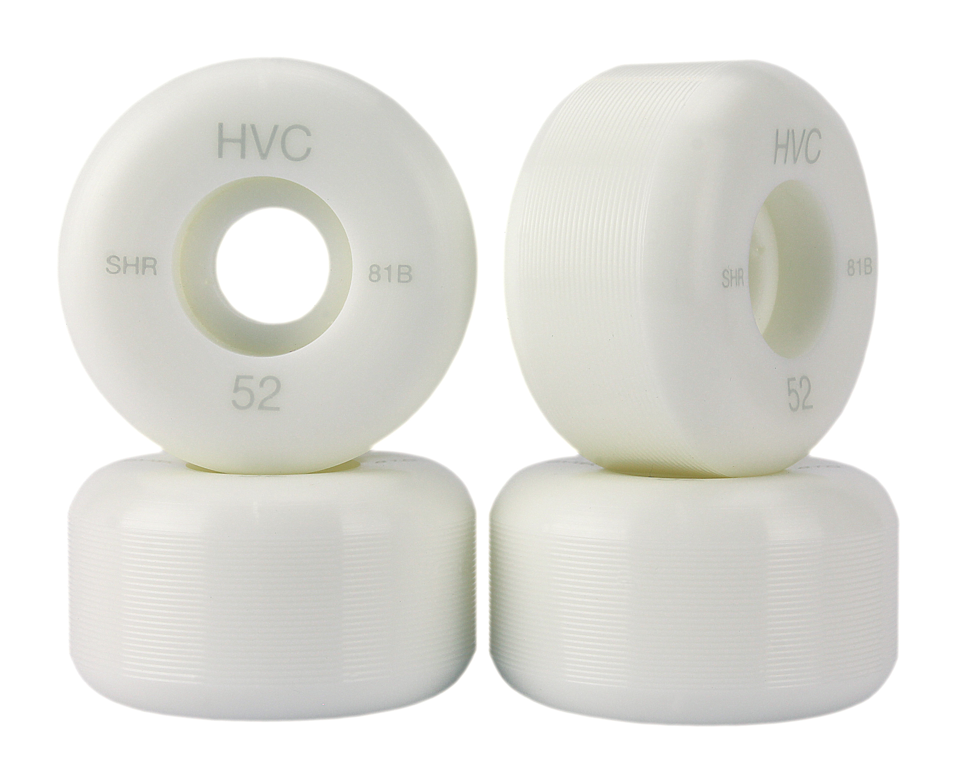 Roues de skateboard HVC régulières 81b 52mm