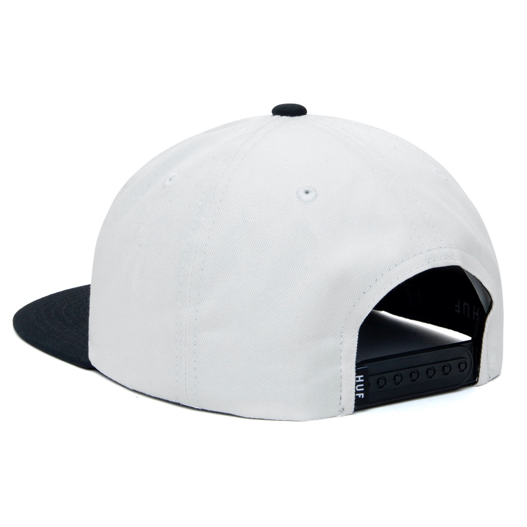 HUF H-Class Snapback - white