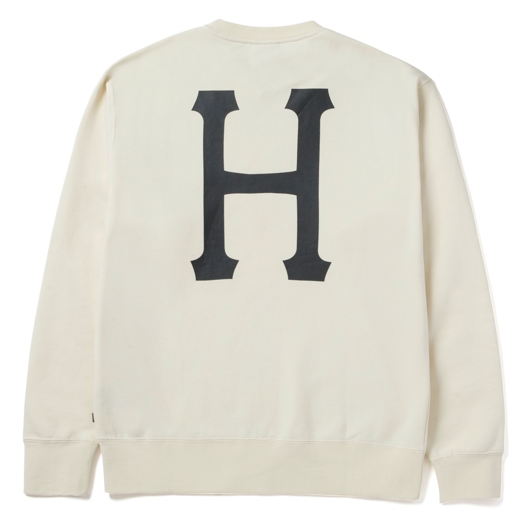 HUF Essentials Classic H Pullover - natural XL