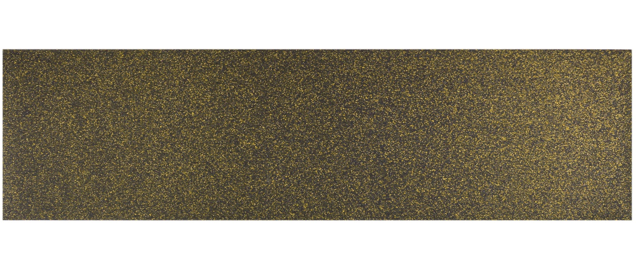 Black Diamond Skateboard Griptape Gold Glitter