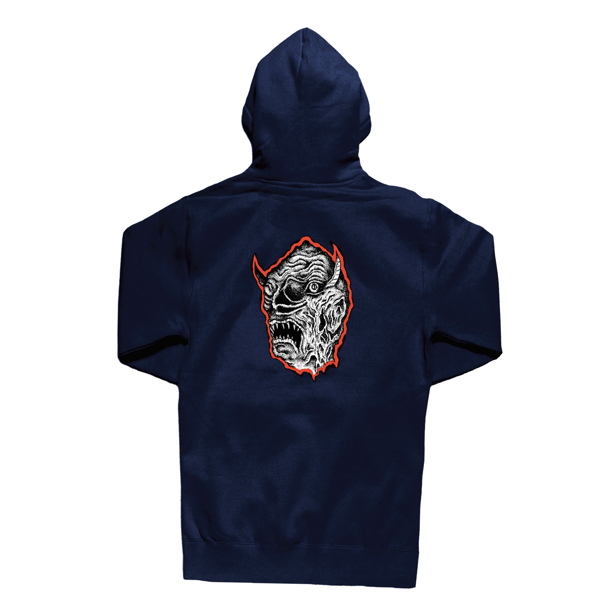 BAKER Sweat SUN UP Hooded, navy L