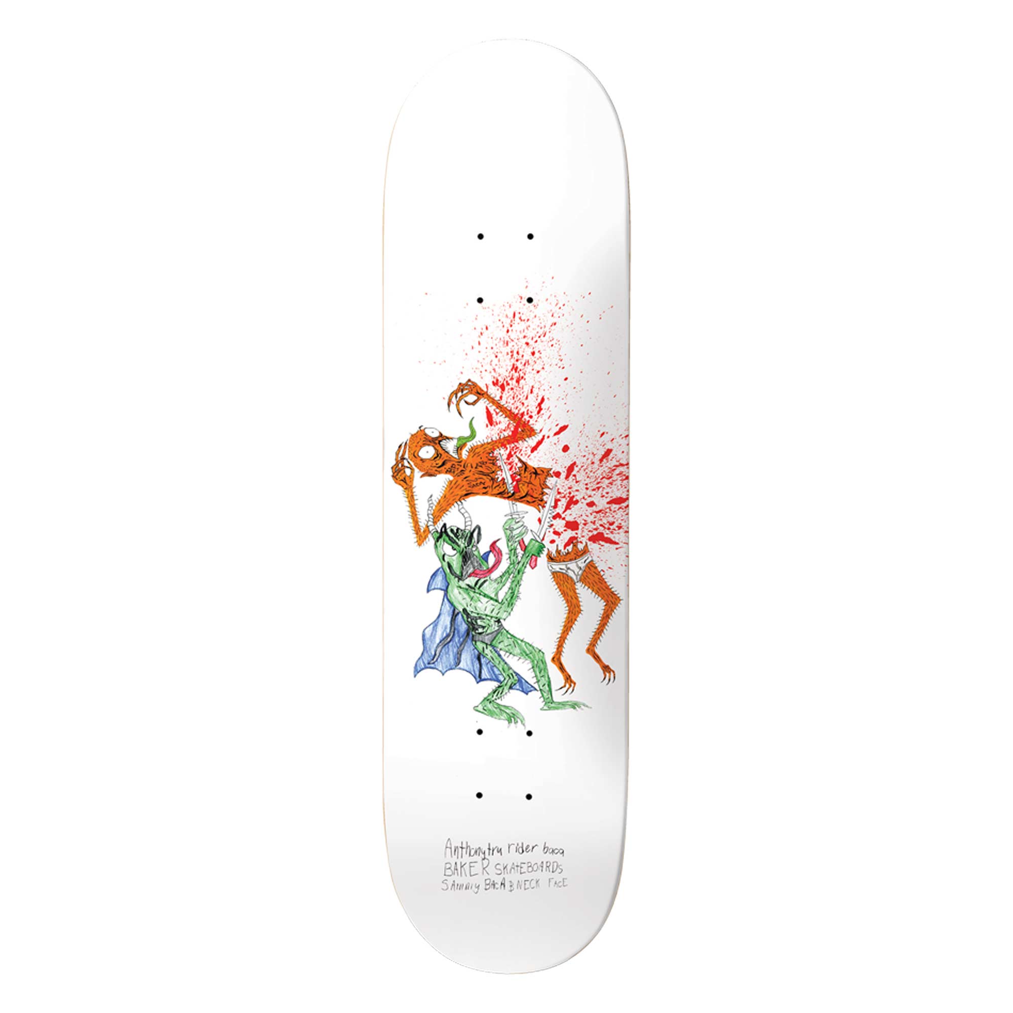 BAKER Deck WIZARDRY SB 8.0, white 8.0