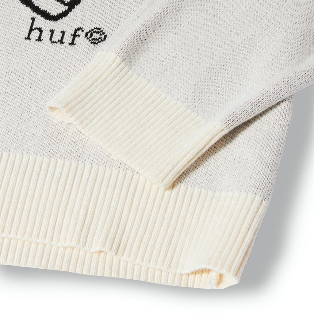 HUF Bad News Pullover - bone M