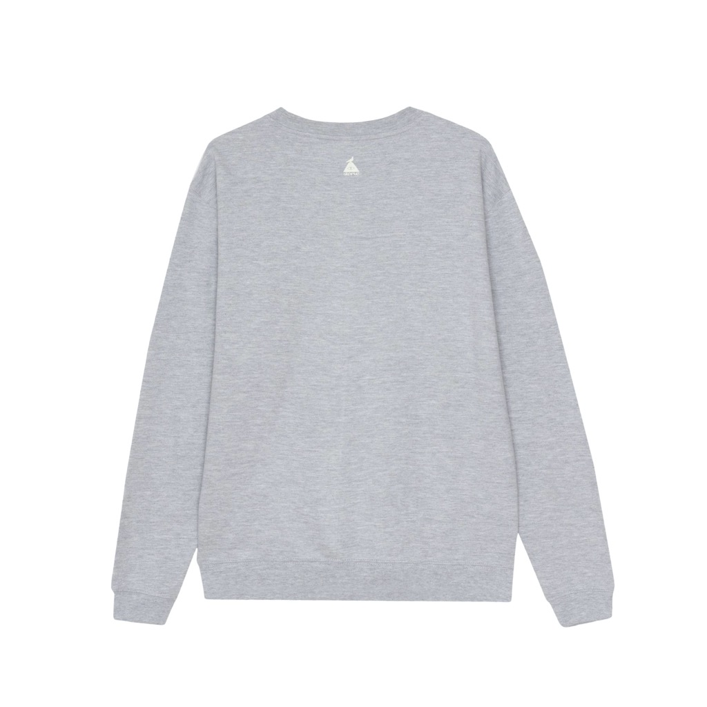 Poler Pigeon Rainbow Pullover - gray heather XL