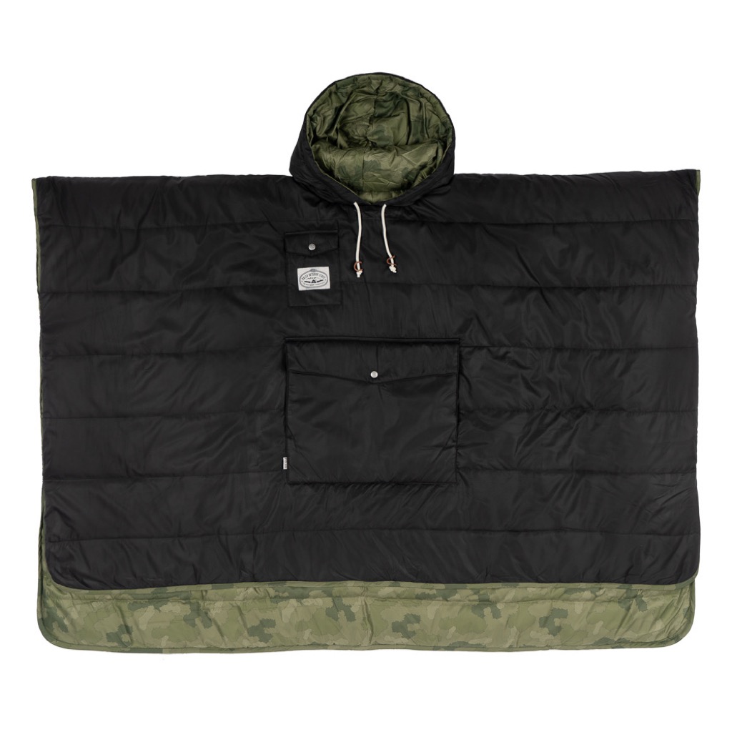 Poler Poncho - furry camo S | M