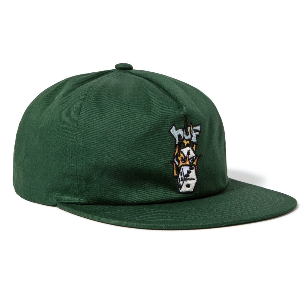 HUF Dicey Snapback - clover