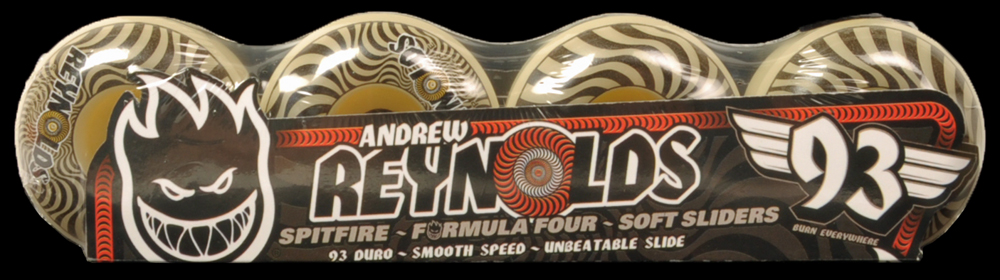 Spitfire Soft Sliders Wheels Formula 4 Classic Reynolds 93a 53mm