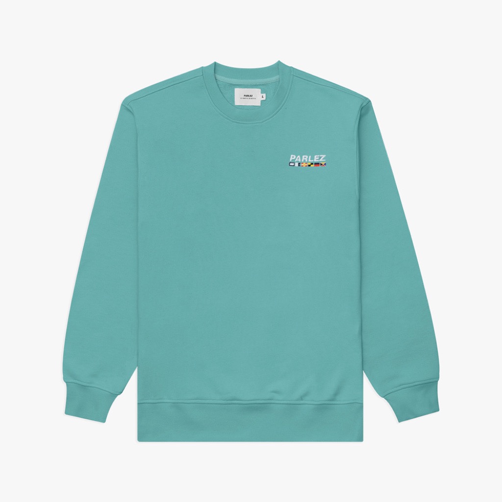 Parlez Navigator Pullover - dusty aqua