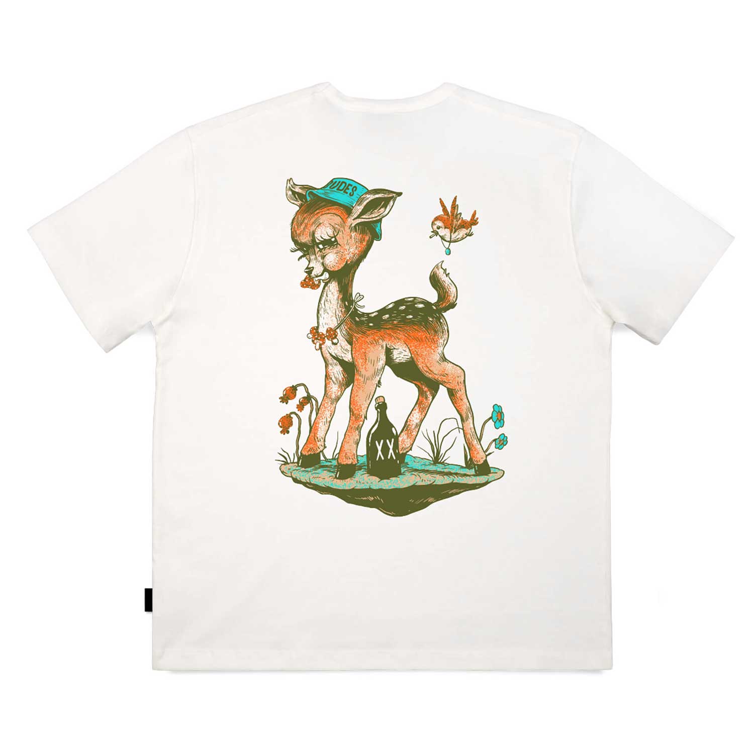 The Dudes Bamby Premium T-Shirt - off-white XXXL