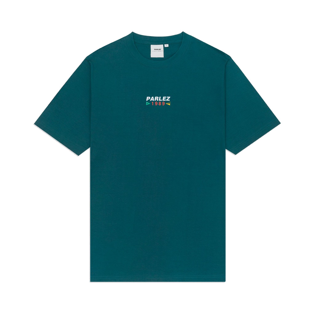 Parlez Globe T-Shirt - dusty teal