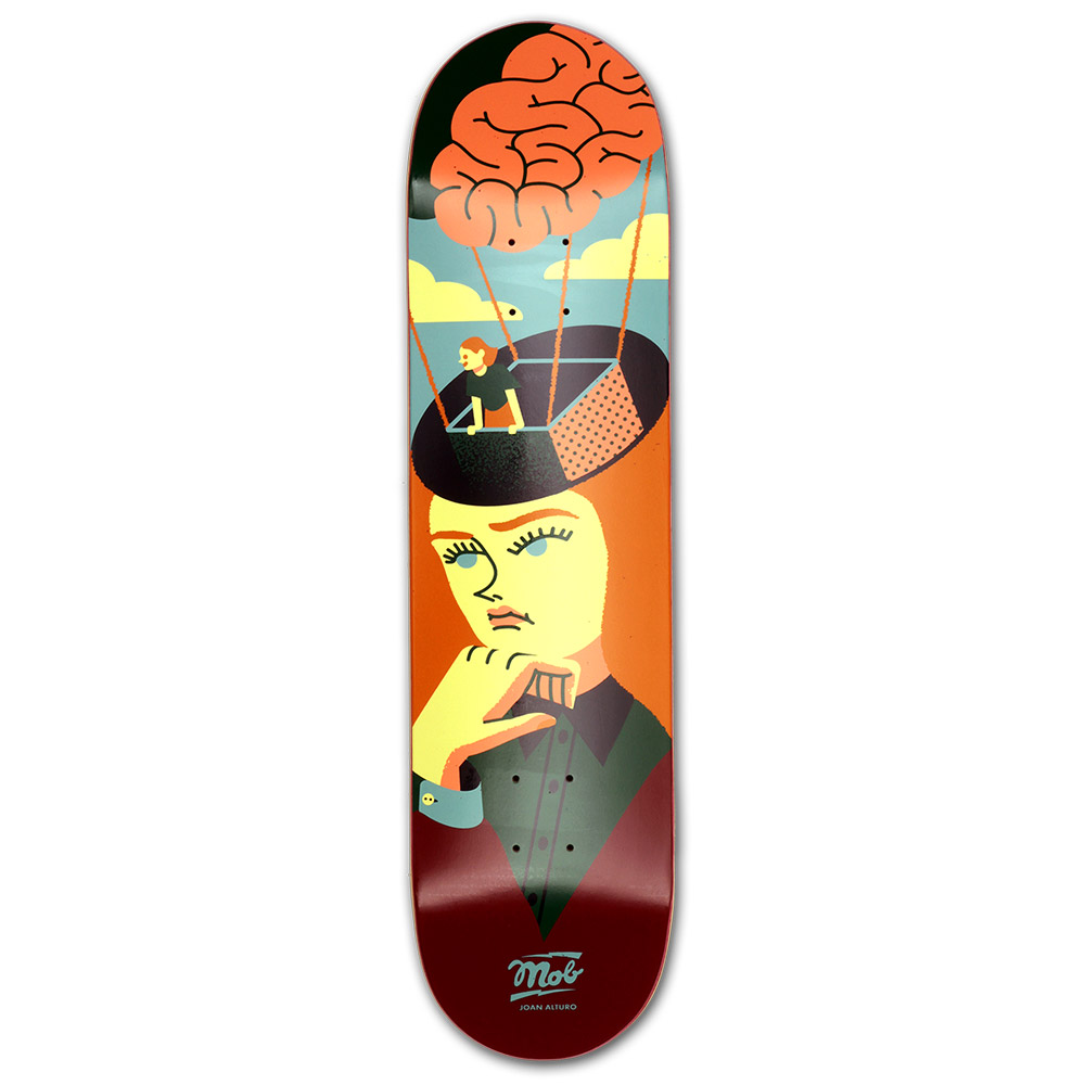 MOB Skateboards Pont Brains - 8.0