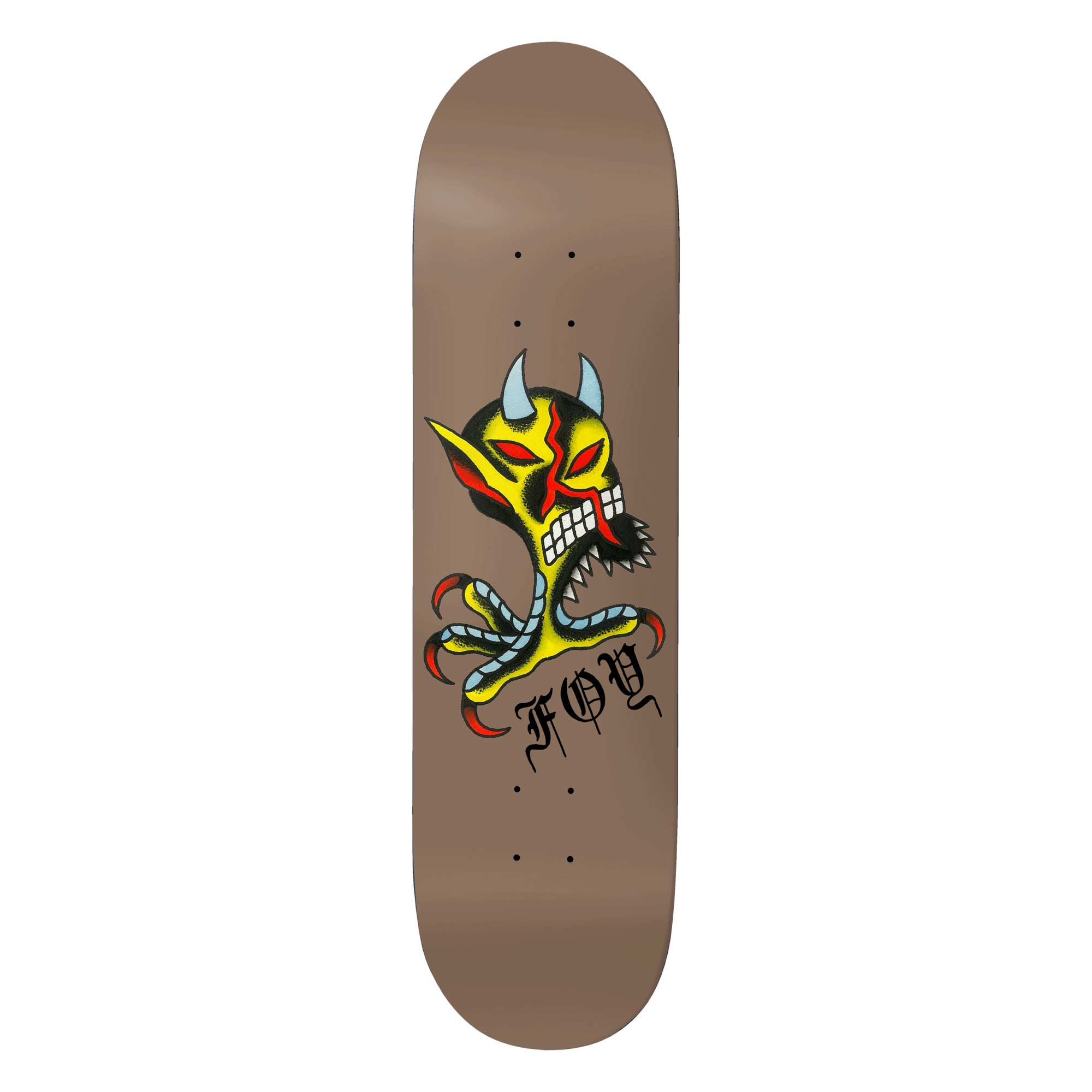 DEATHWISH Deck SEVEN TRUMPETS JF 8.0, brown 8.0