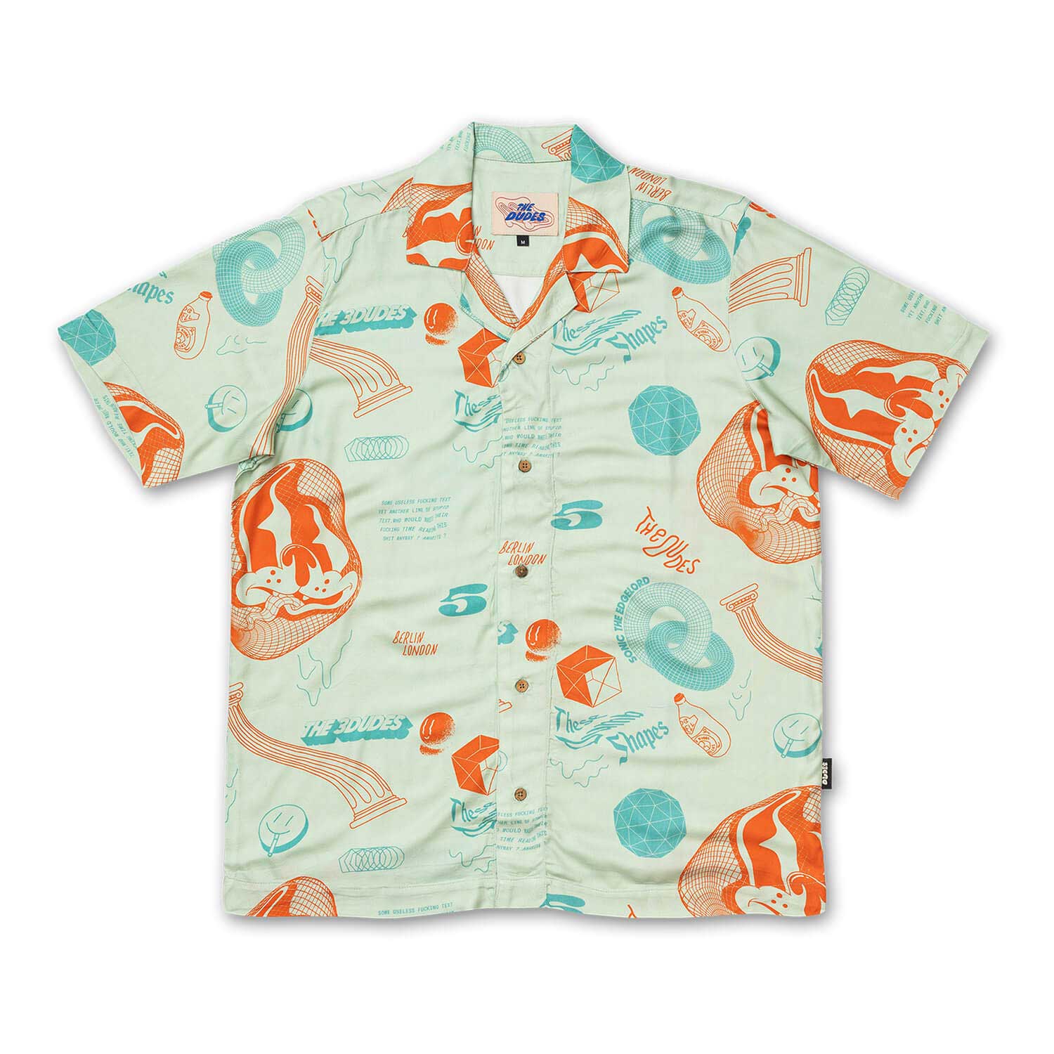 The Dudes 3Dudes Hawaiian Shirt - Multicolor XXXL