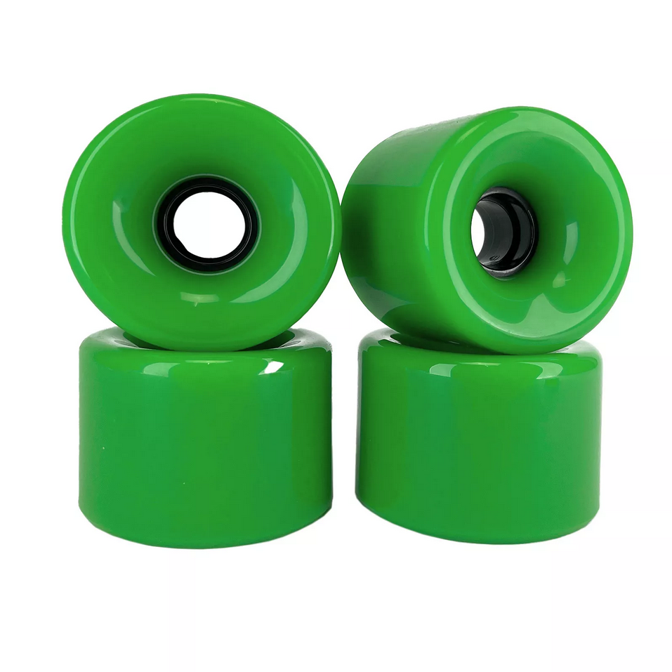 Impact Longboard Achsen Set 150mm Black / Green Wheels 76mm