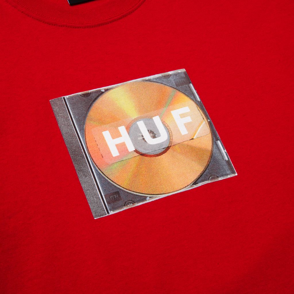 HUF Mix Box Logo T-Shirt red