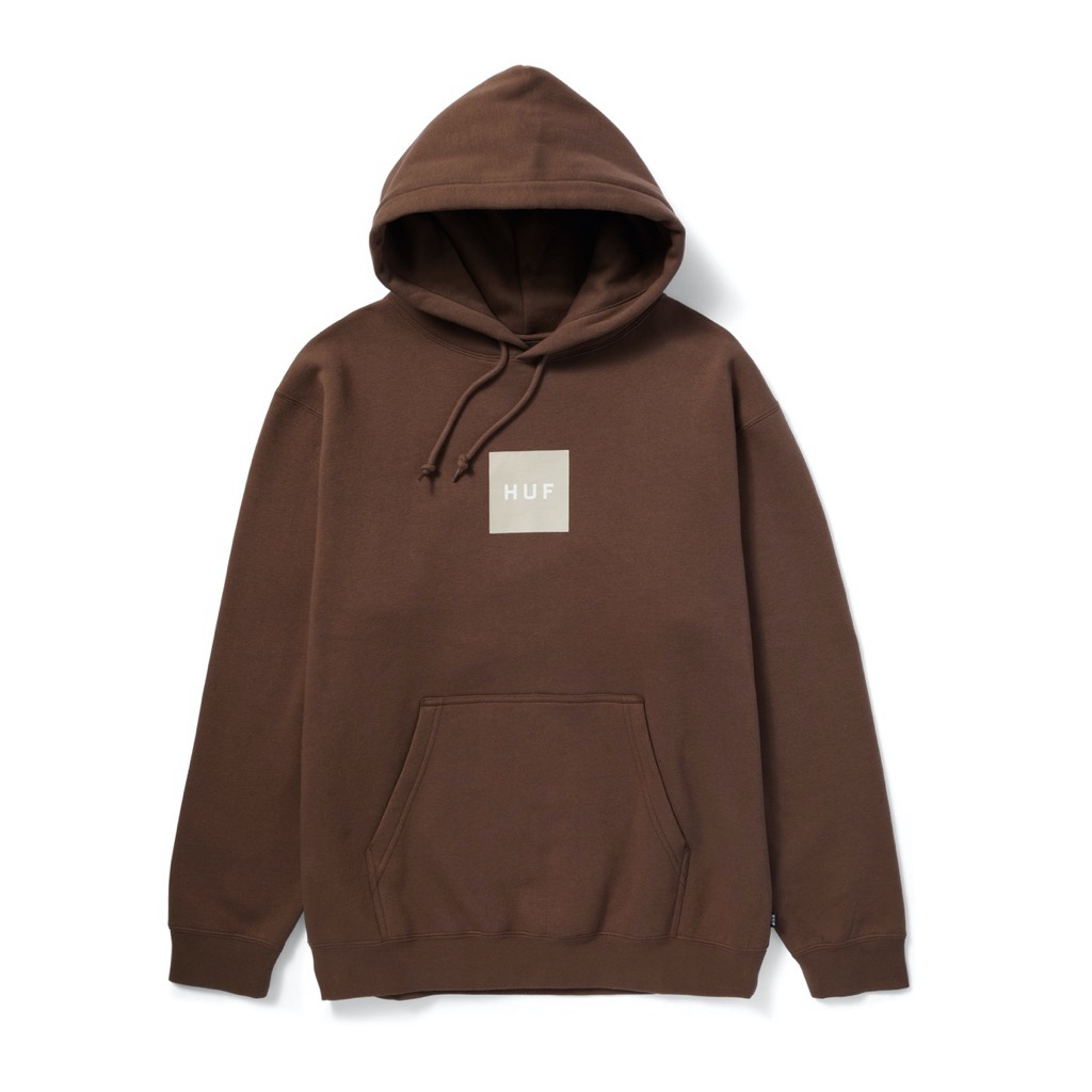 HUF Set Box Hoodie - coffee