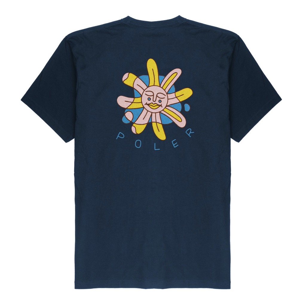 Poler Dozy Daisy T-Shirt - navy XXL